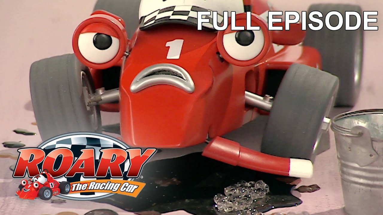 Roary Slips On Oil! | Roary the Racing Car | Full Episode | Cartoons For Kids