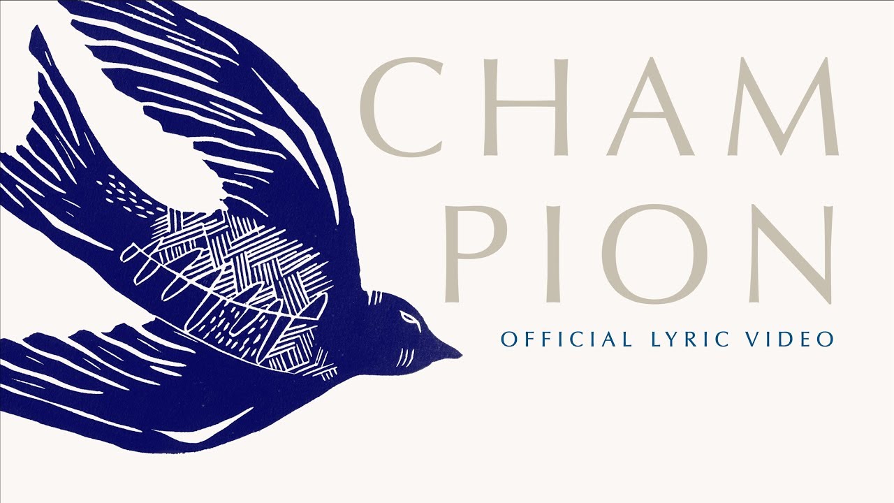 CHAMPION (feat. Jake Stevens) | Official Lyric Video | Cageless Birds | We Rise We Bow