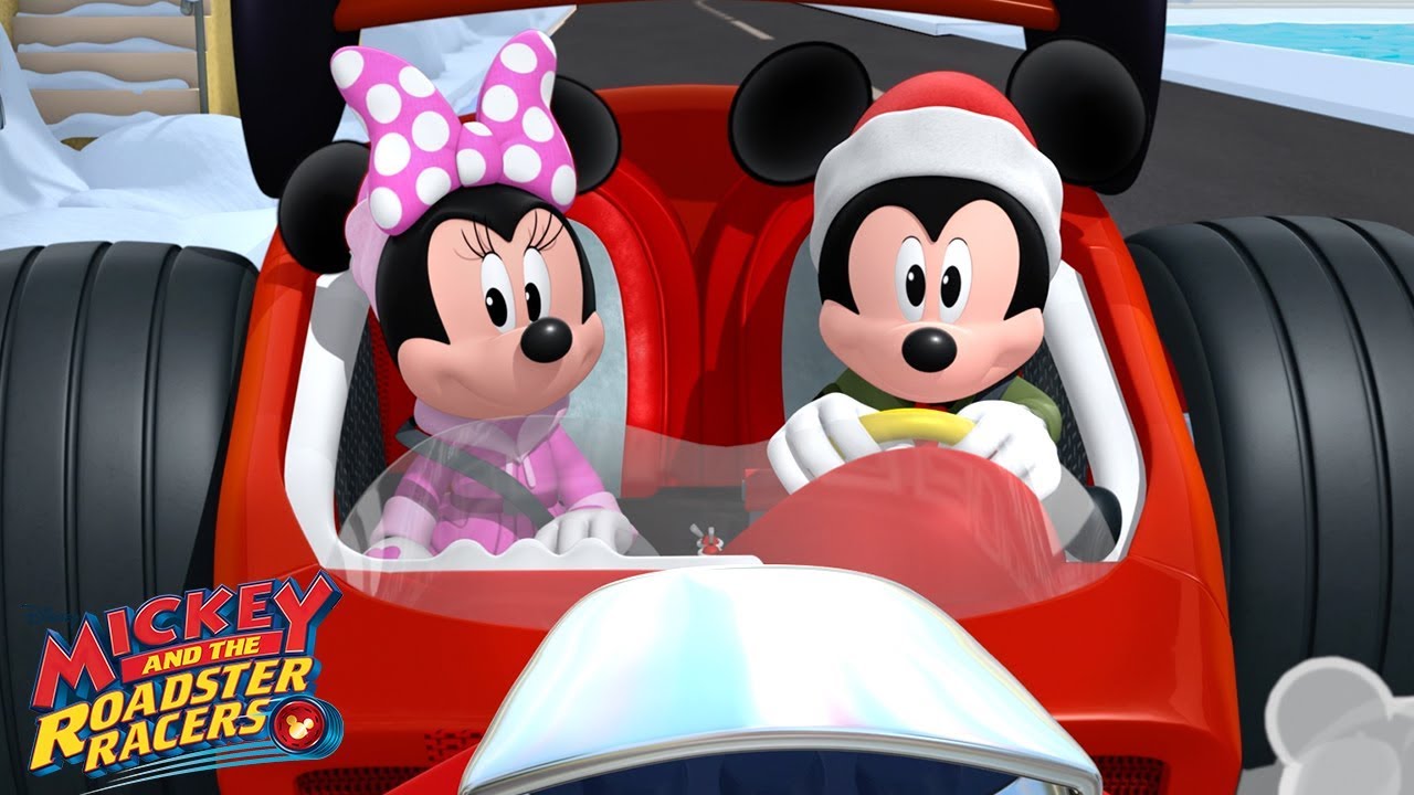 Hot Dog Holiday Roadster ❄️ | Music Video | Mickey and the Roadster Racers | Disney Junior