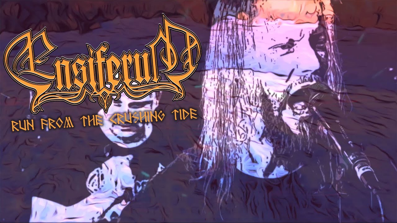 Ensiferum - Run From the Crushing Tide (OFFICIAL LYRIC VIDEO)