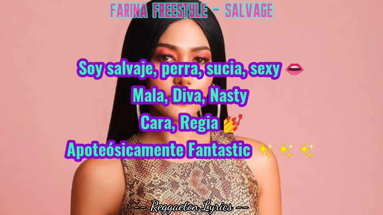 Farina Freestyle - SAVAGE (LETRA )