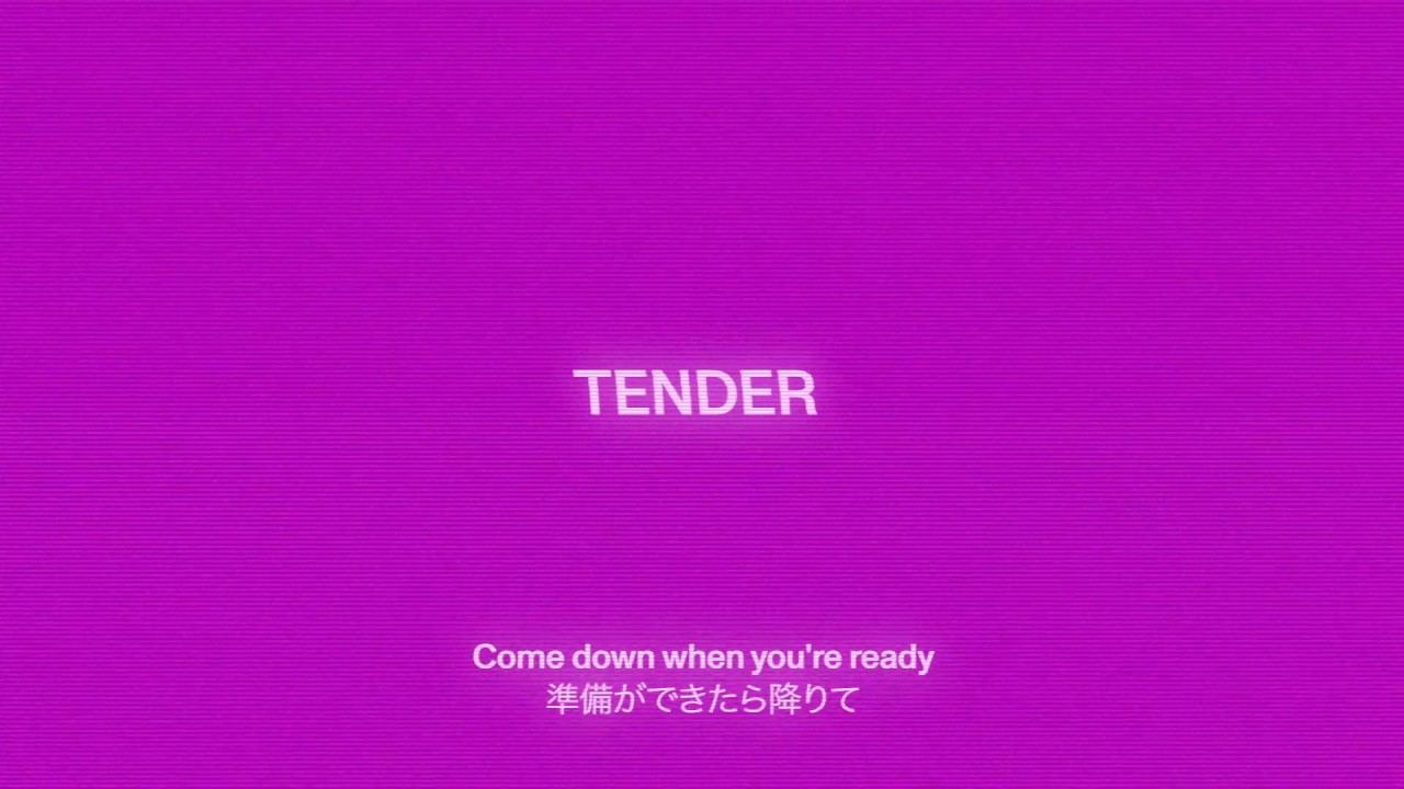 TENDER - Come Down When You're Ready