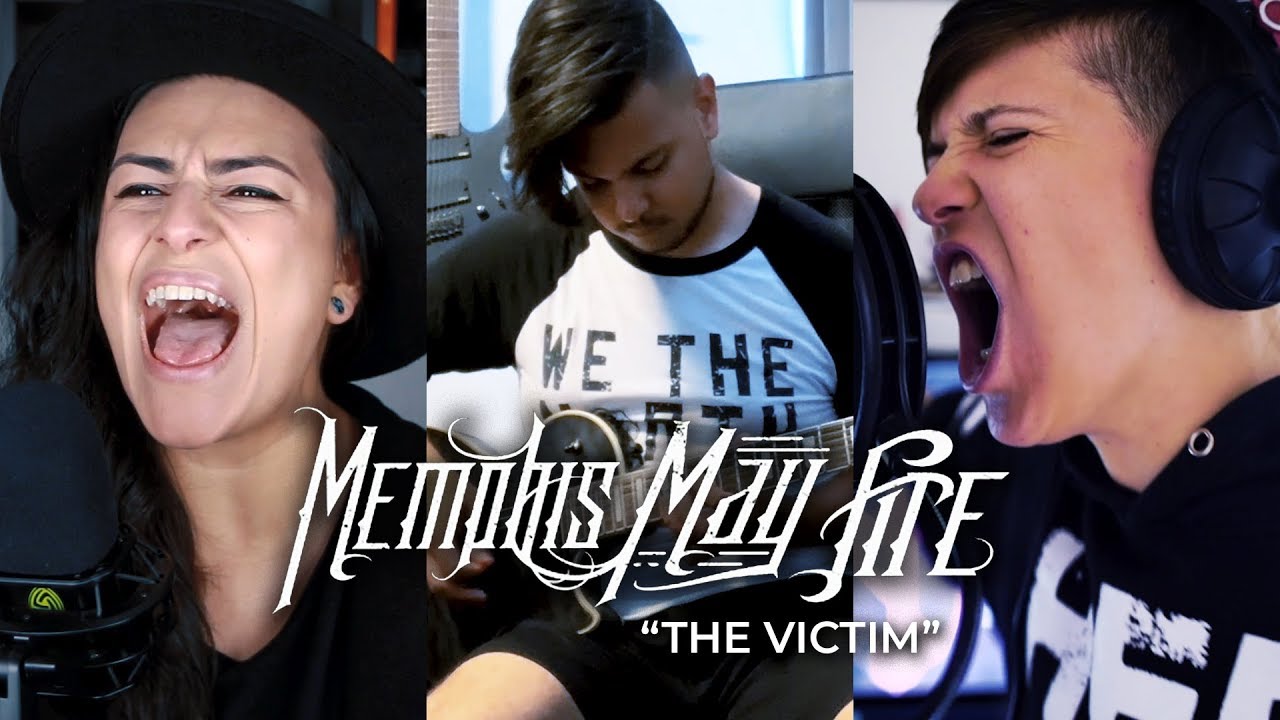 MEMPHIS MAY FIRE – The Victim (Cover by Lauren Babic, K Enagonio & Rian Cunningham)