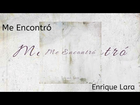 Enrique Lara- Me Encontró (Official Lyric Video (#07 Album: Es Un Proceso, Rap Cristiano 2020)