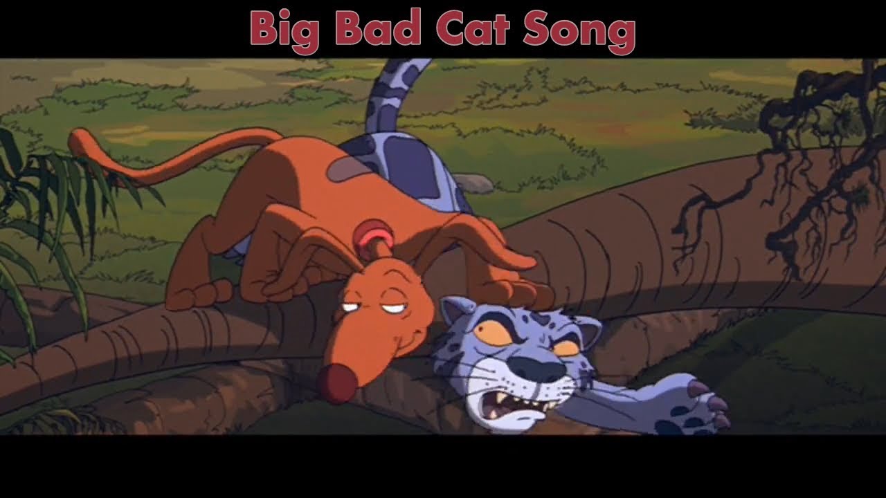 Rugrats Go Wild- Big Bad Cat Song clip