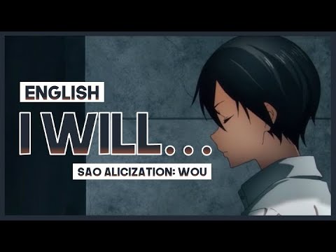 【mew】"I will..." by Eir Aoi ║ Sword Art Online: Alicization War of Underworld ED 2 ║ ENGLISH Cover
