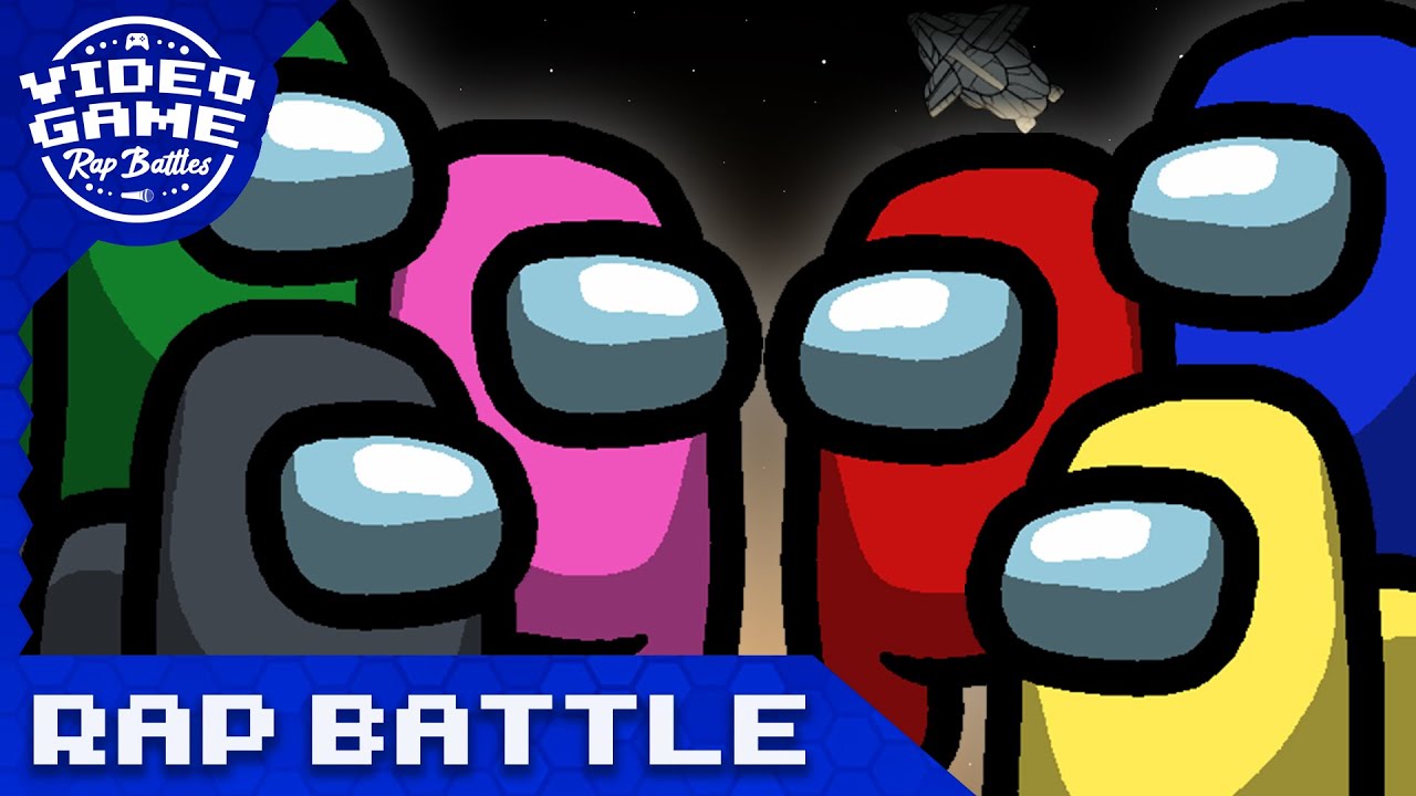 An Among Us Rap Battle - Video Game Rap Battle [Among Us Song]