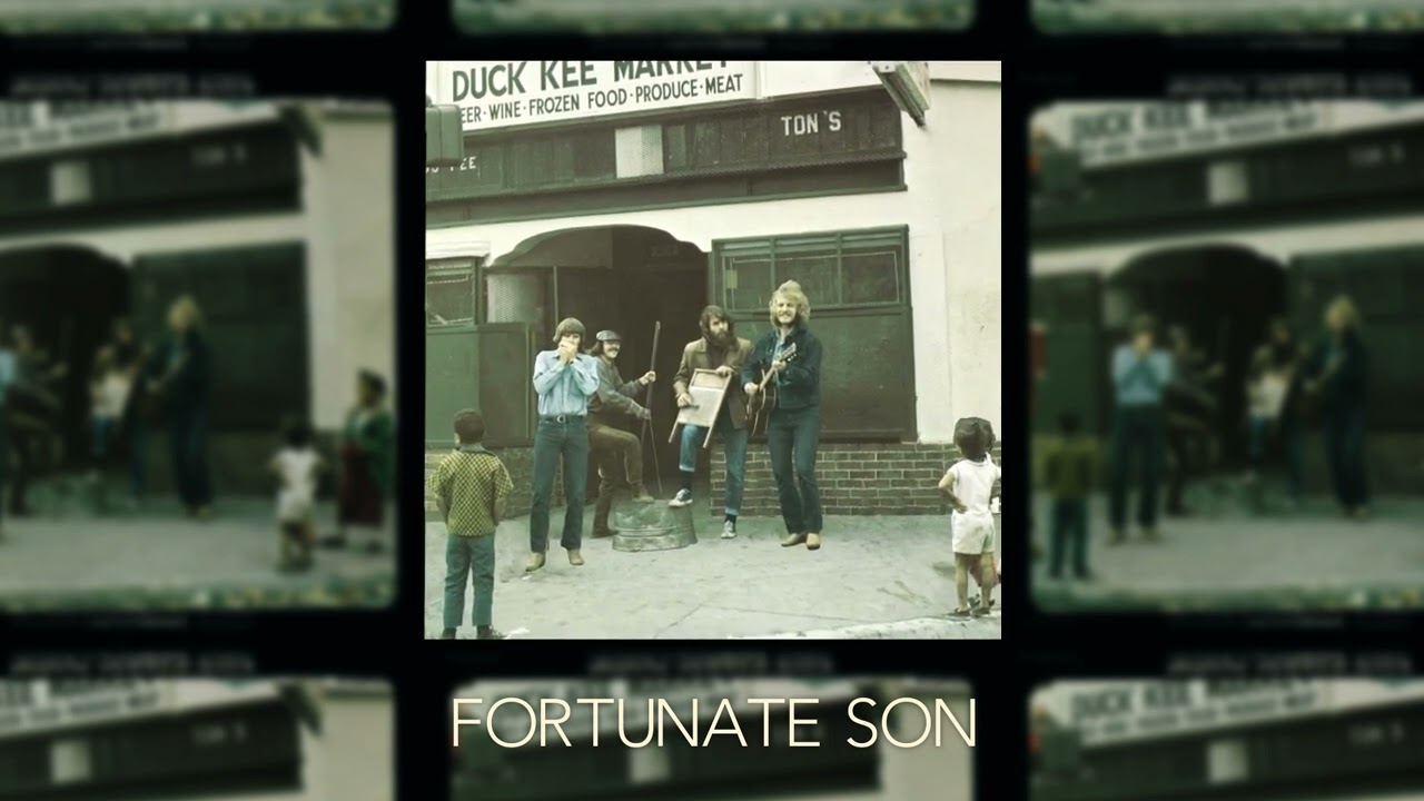 Creedence Clearwater Revival - Fortunate Son (Official Audio)