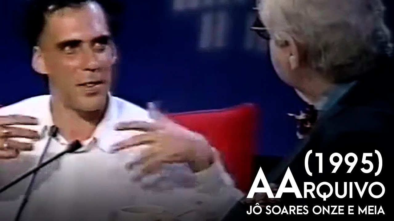 #AArquivo | Arnaldo Antunes no Jô Soares [1995]