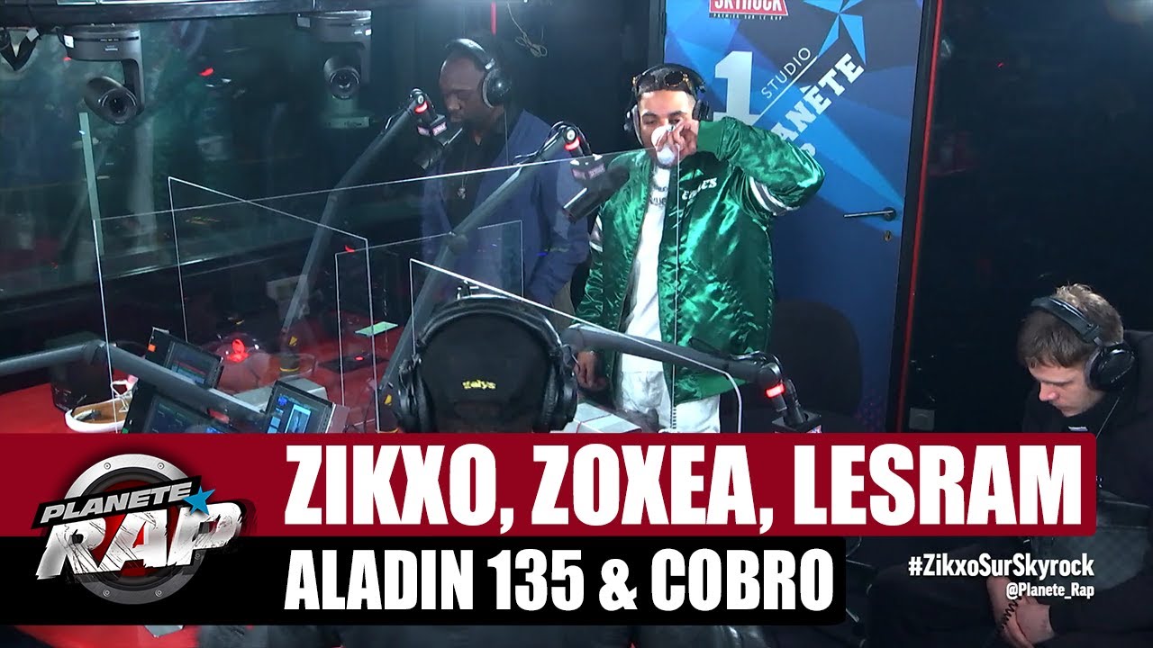Zikxo - Session freestyle avec Zoxea, Aladin 135, Lesram et Cobro ! #PlanèteRap