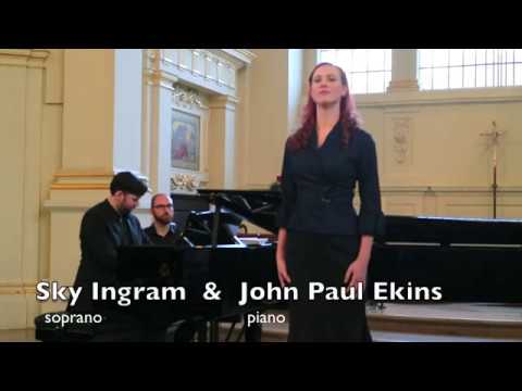 Sky Ingram & John Paul Ekins - "When Most I Wink" (LIVE)