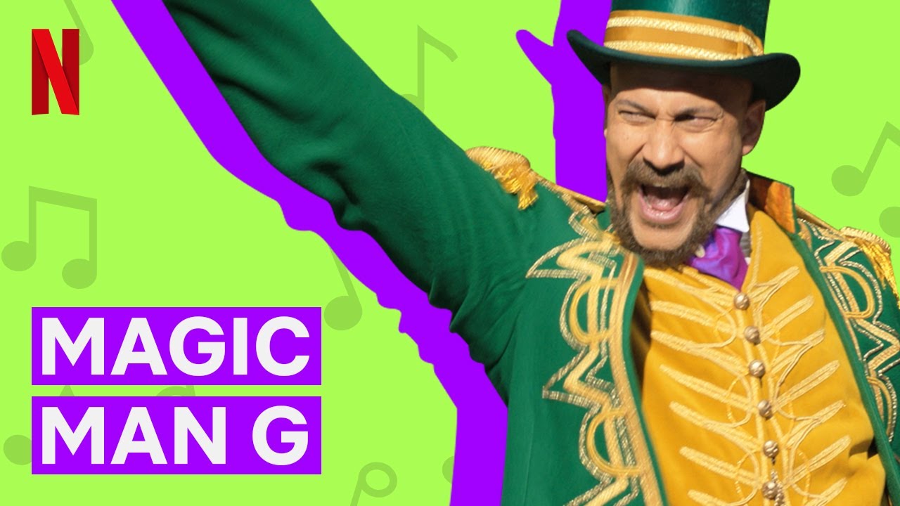 Magic Man G | Clipe Musical Uma Invenção de Natal | Versão em Português | Netflix Brasil