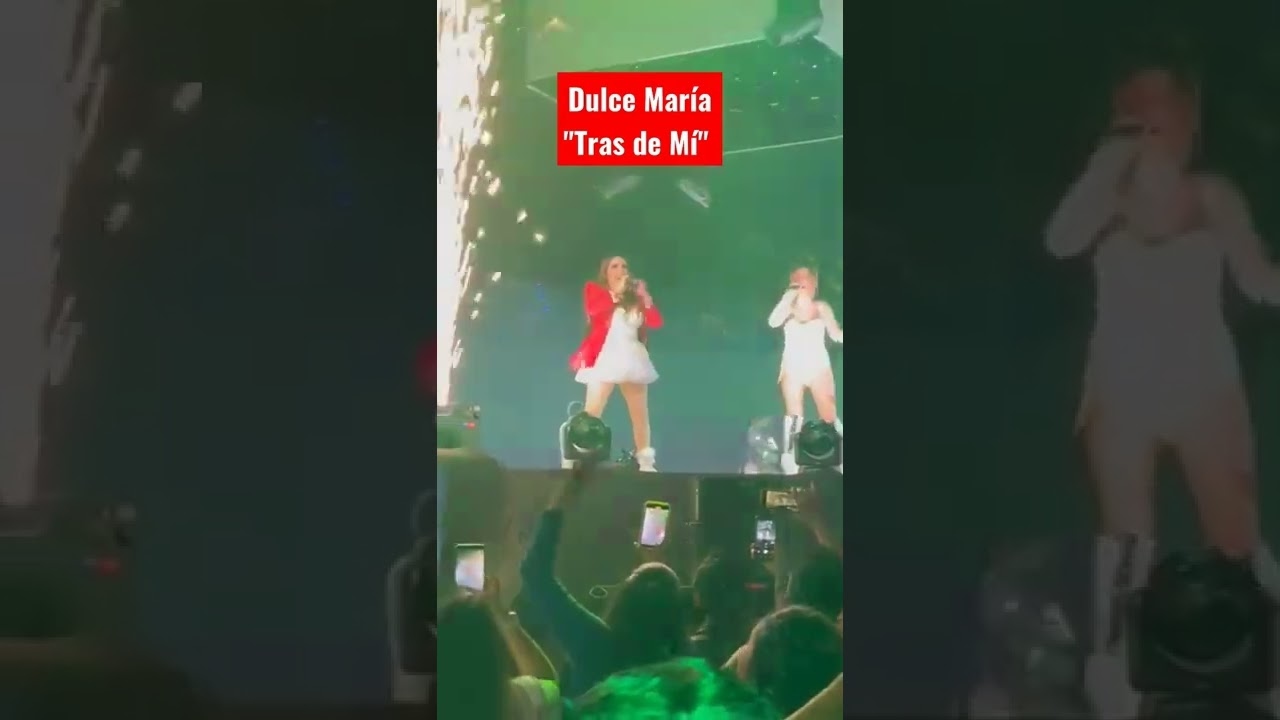 Dulce María - "Tras De Mí" en el 2000's Pop Tour #RBD #RBDx100Pre