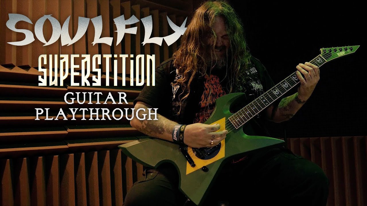 SOULFLY - Superstition (GUITAR PLAYTHROUGH VIDEO)