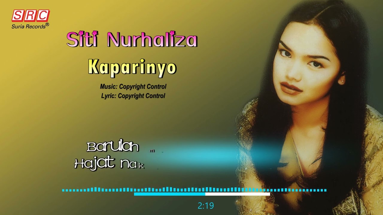 Siti Nurhaliza - Kaparinyo（Official Lyric Video)