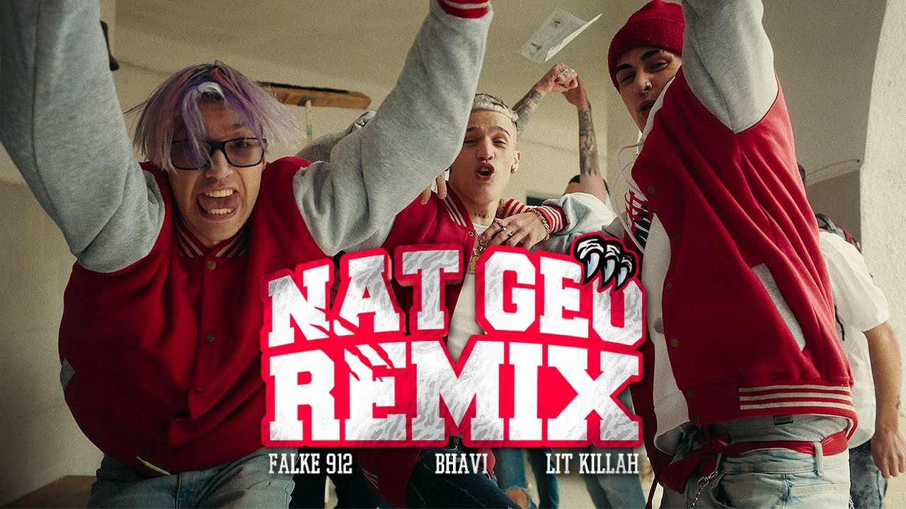 Falke 912, Bhavi Ft. LIT Killah - Nat Geo Remix [Video Oficial]