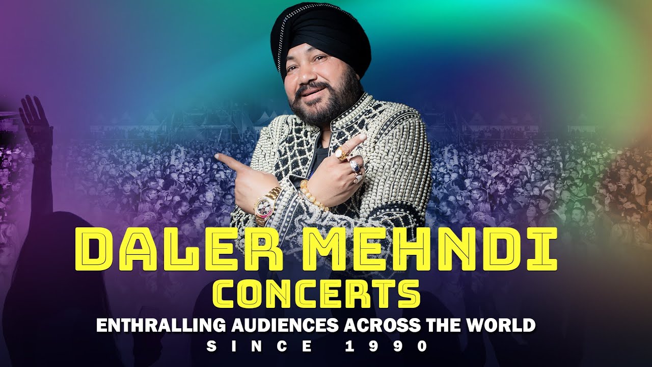 Slaying the stage with my Music since 1990 | Daler Mehndi