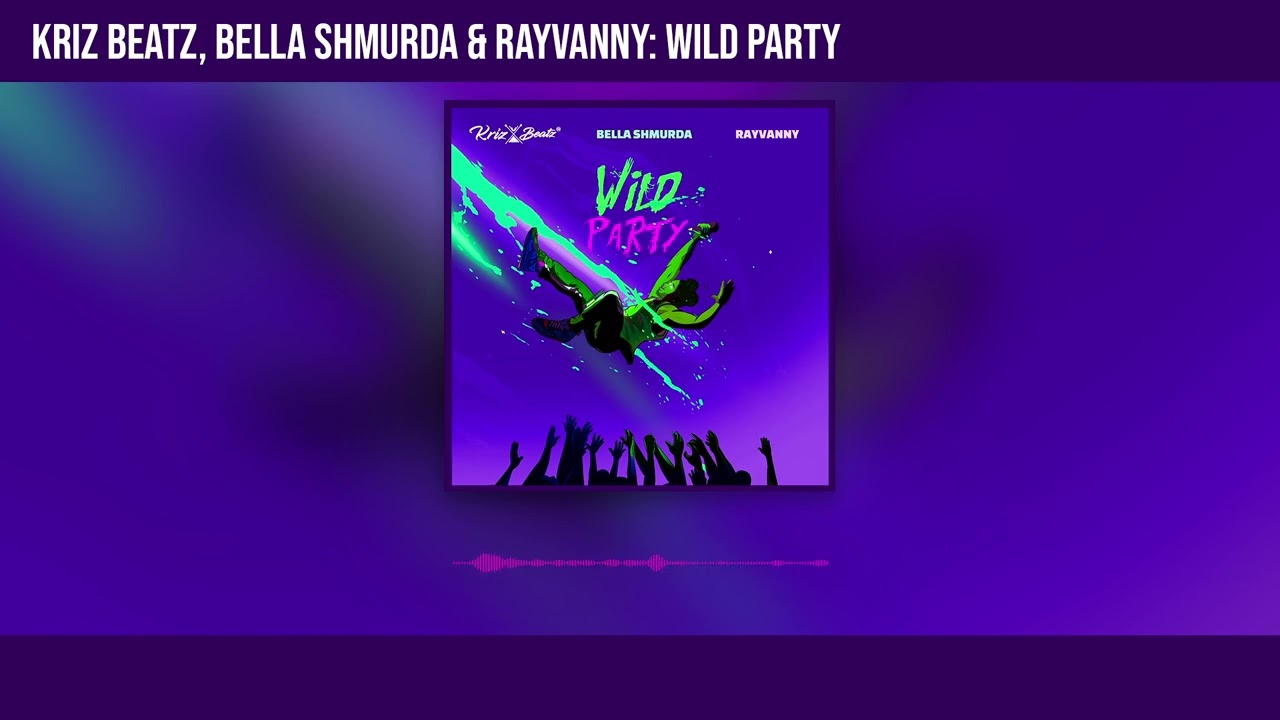 Krizbeatz, Bella Shmurda and Rayvanny - Wild Party (Official Audio)
