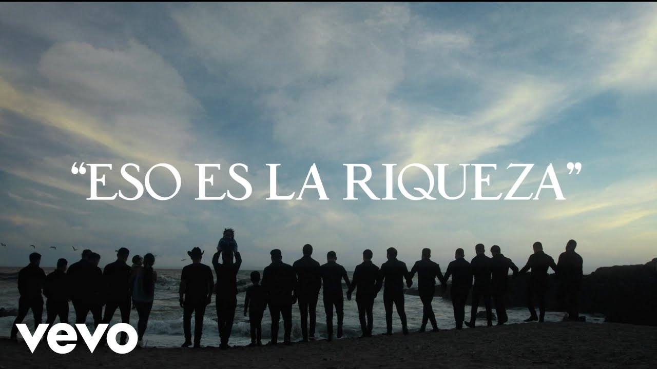 La Adictiva Banda San José de Mesillas, Lenin Ramírez - Eso Es La Riqueza (Lyric Video)