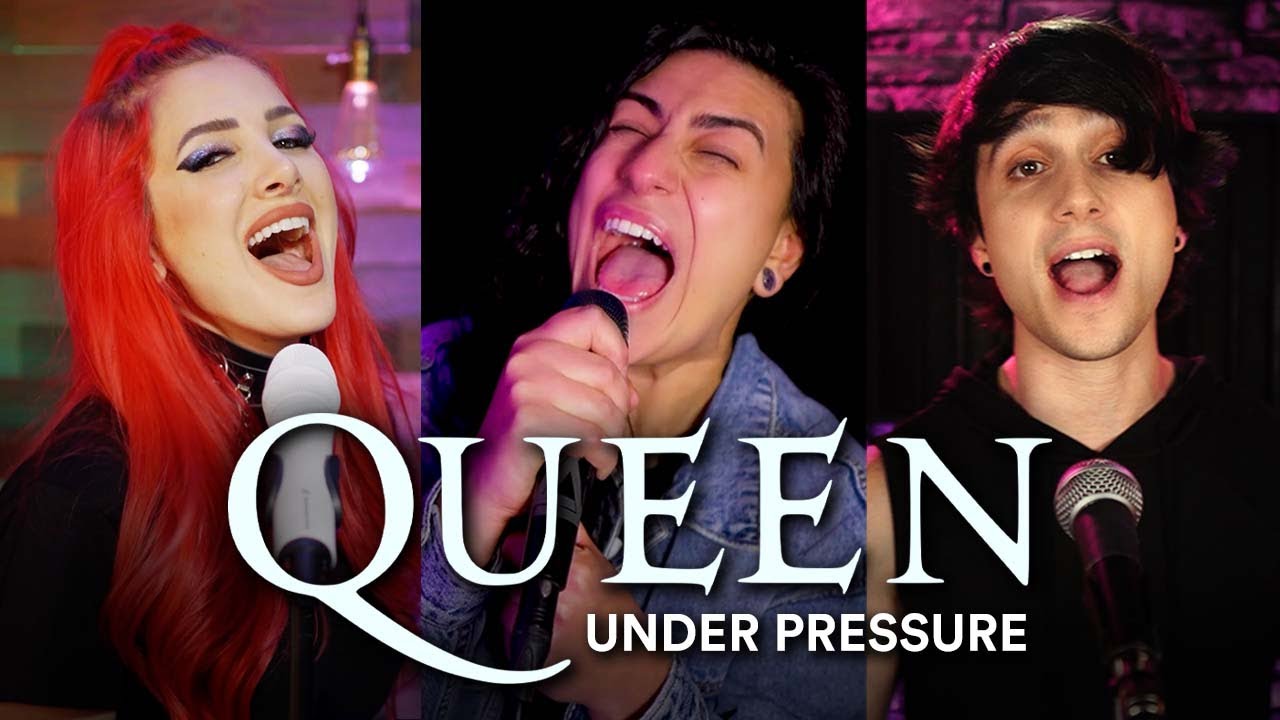 QUEEN – Under Pressure (Cover by Lauren Babic, @Halocene & @David Michael Frank)