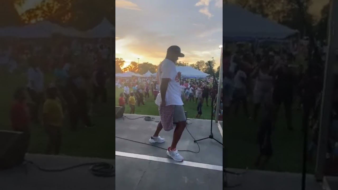 CUPID (the Linedance King) PERFORMS “THE COOKOUT IN ST GABRIEL, LA”