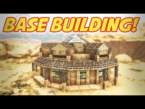 Huge Desert Base Build! | Soloing The Ark | #ArkSurvivalEvolved #SoloingTheArk | Ep35