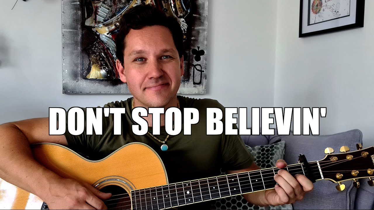 Journey - DON'T STOP BELIEVIN' (Acoustic Cover)