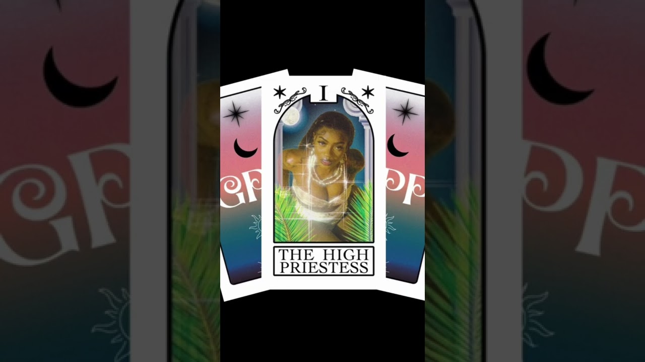 First GPP card reveal! 😳 "The high priestess" knows all!🙇🏽‍♀️