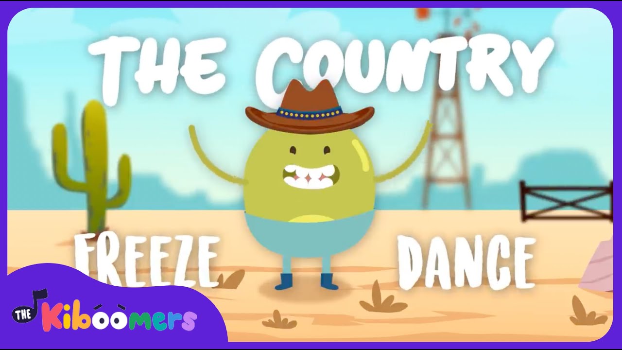 #thekiboomers #shorts COUNTRY FREEZE DANCE | FREEZE DANCE | COUNTY DANCE SONGS | TODDLER DANCE SONGS