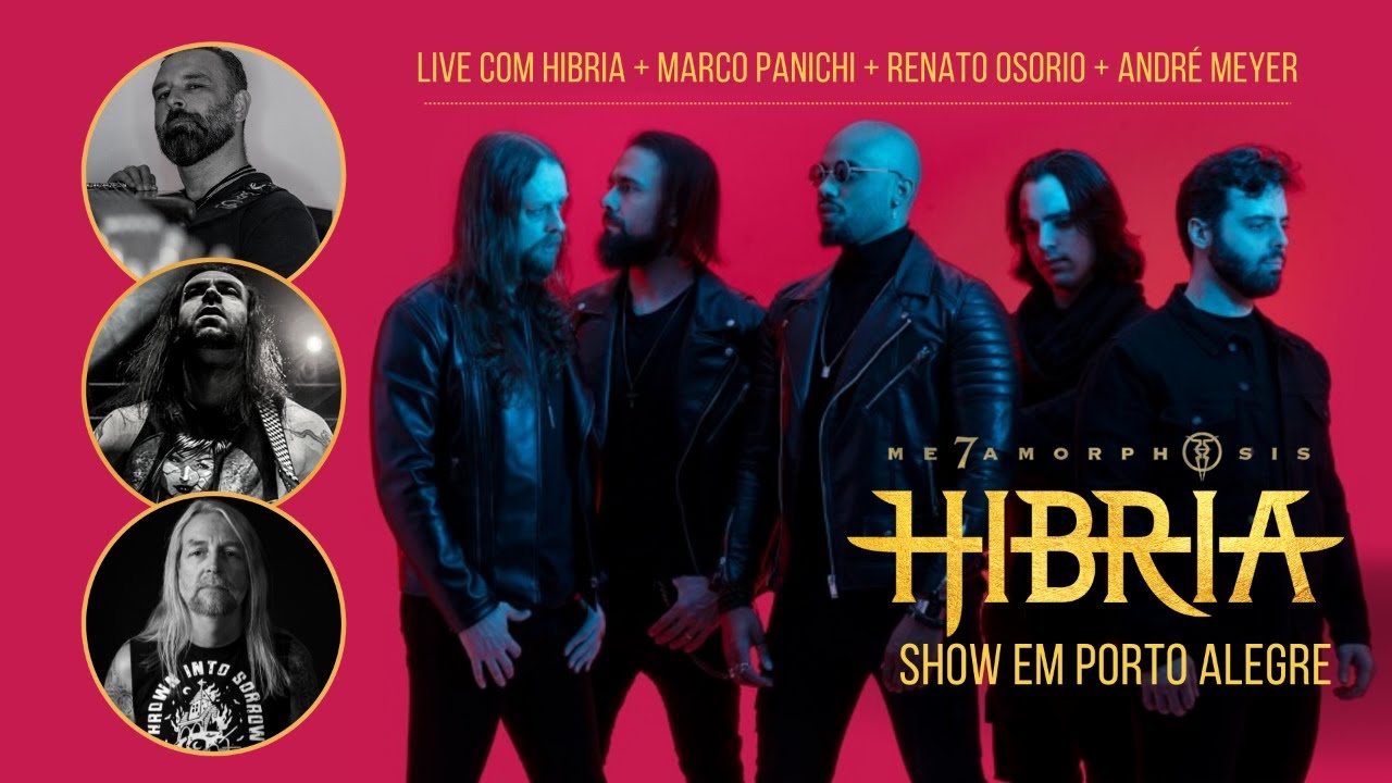 HIBRIA - Tudo sobre o show de estreia do Me7amorphosis em Porto Alegre