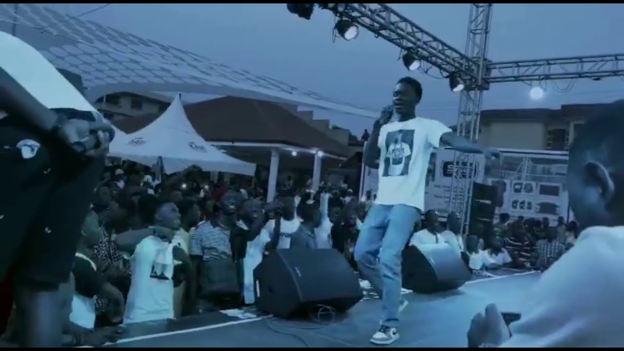 Fans go cr@zy for Yaw Tog as he performs