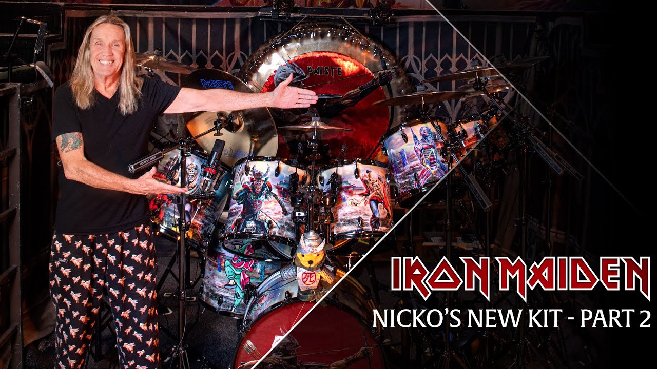 Iron Maiden - Nicko's New Kit - Part 2