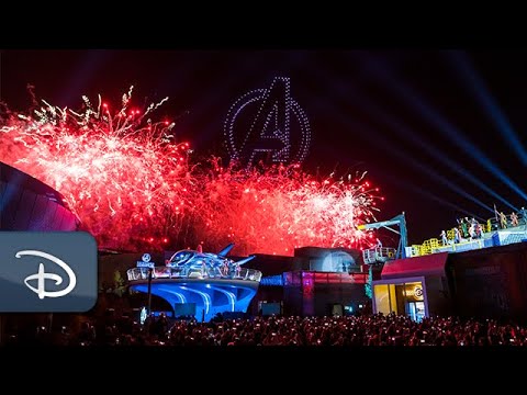 One-of-a-kind Ceremony Celebrates Avengers Campus | Disneyland Paris