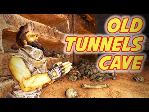 Old Tunnels Cave | Gatekeeper Artifact | Soloing The Ark | #ArkSurvivalEvolved #SoloingTheArk | Ep38