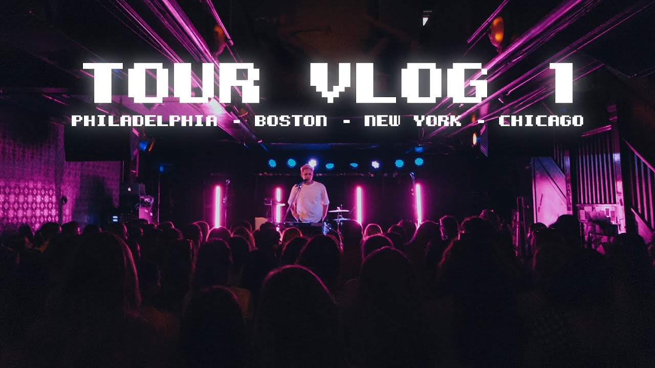 vaultboy - opening for New Hope Club (tour vlog 1)