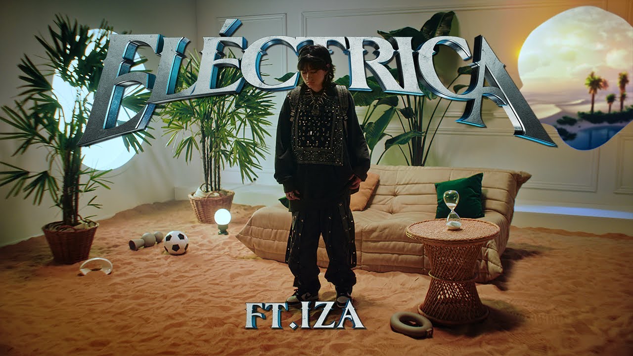 Tiago PZK - Eléctrica ft. IZA (Visualizer Oficial)