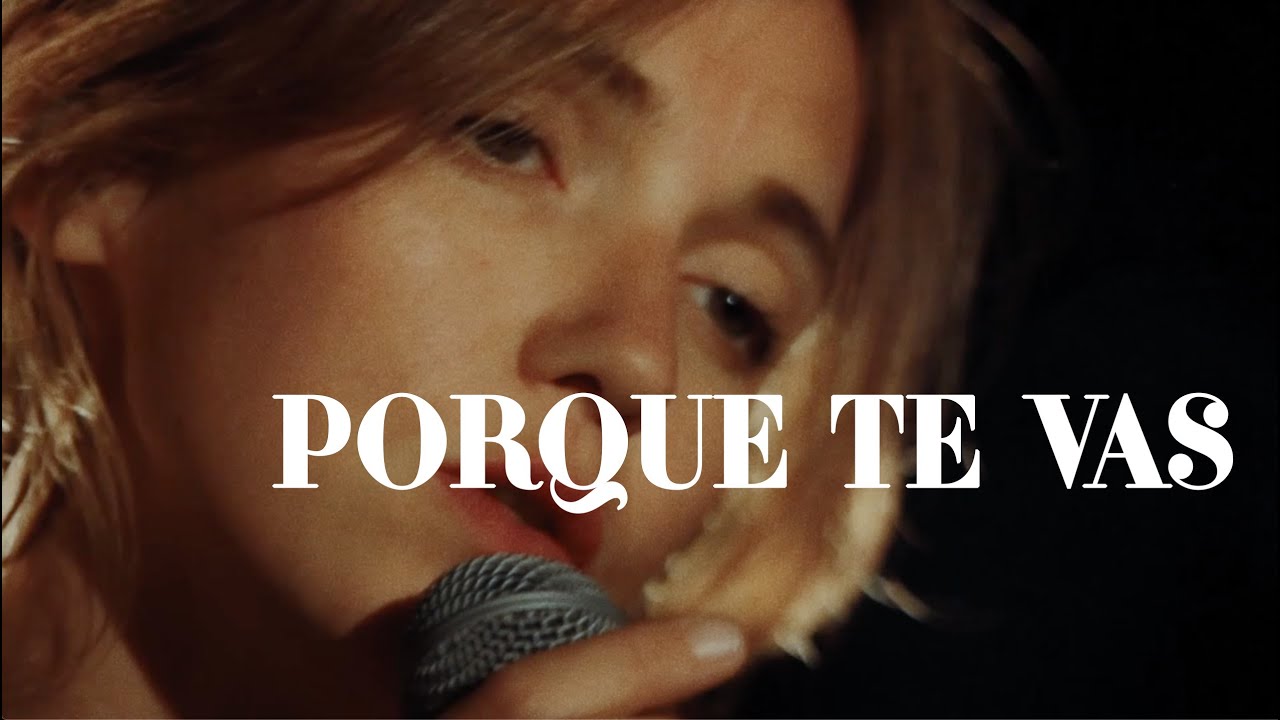 Clio - Porque te vas (live)