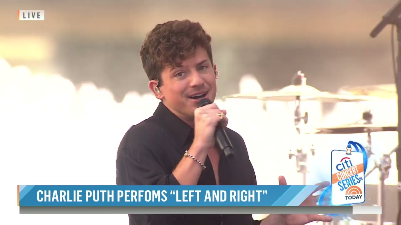 Charlie Puth - Left And Right (Live from The TODAY Show)