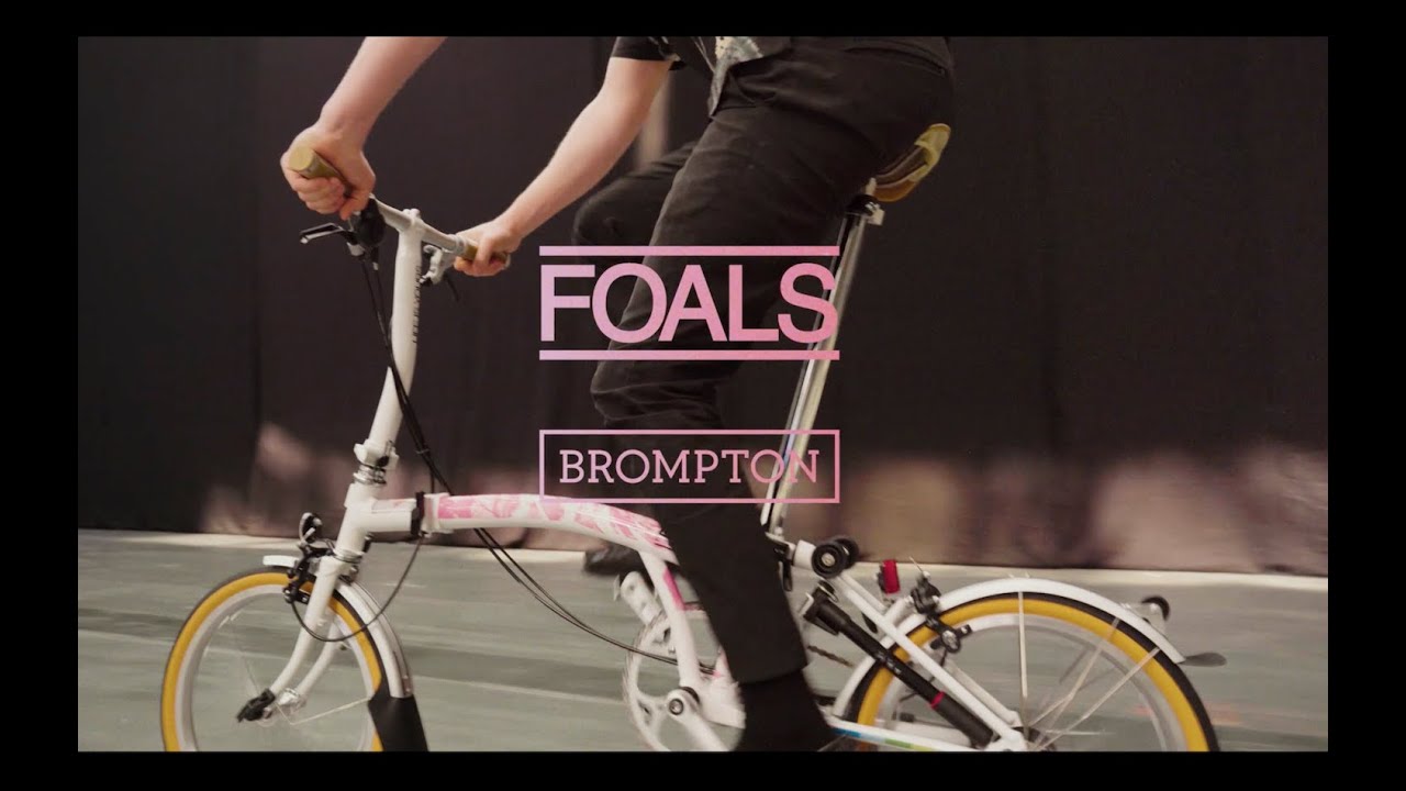 FOALS x BROMPTON: Win a one-of-a-kind bike designed by Jack