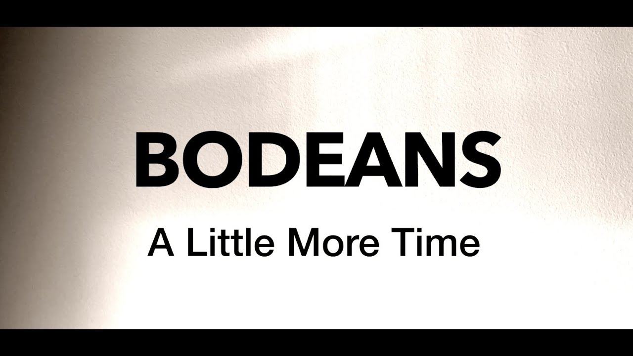 BoDeans "A Little More Time" 4K