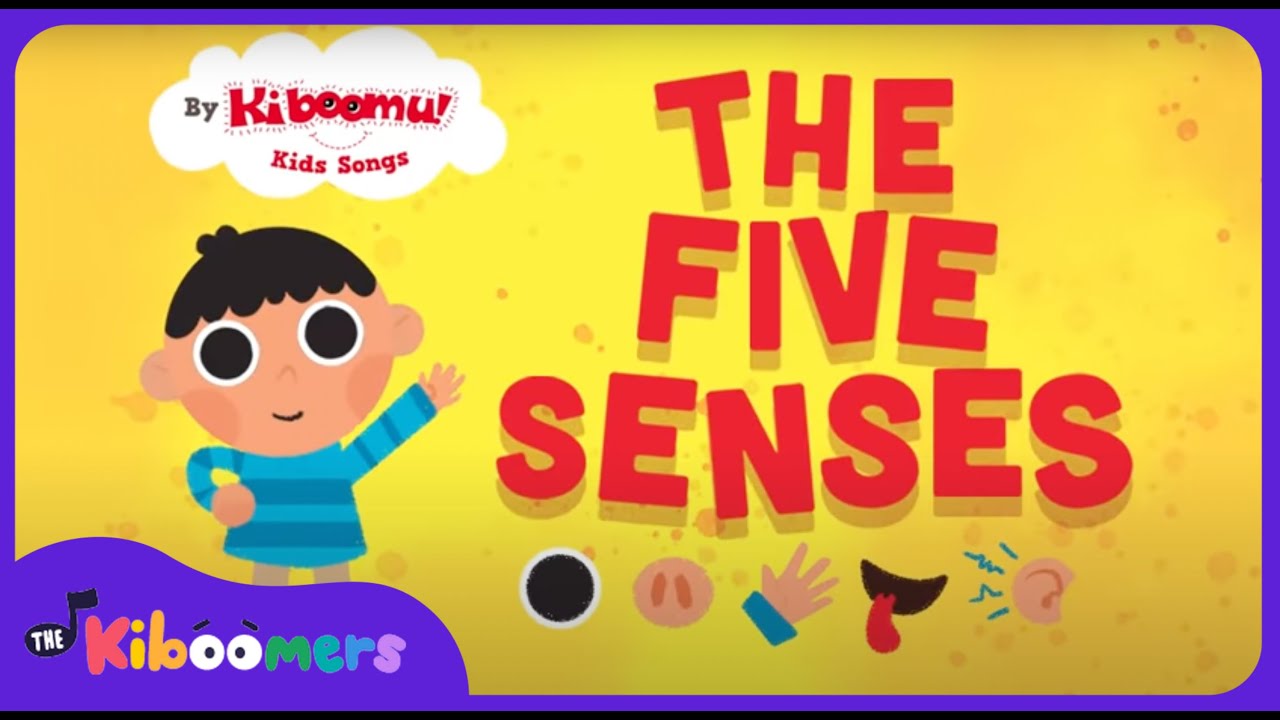 #thekiboomers #shorts - FIVE SENSES SONG | TODDLER SONGS | BODY PARTS SONG | TODDLER LEARNING VIDEOS