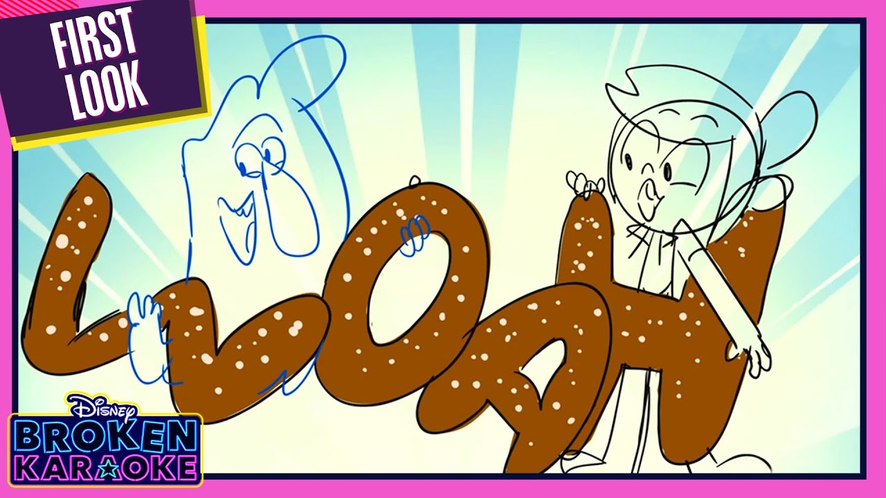 I Just Wanna Eat Bread Animatic | The Ghost and Molly McGee | Broken Karaoke | @Disney Channel