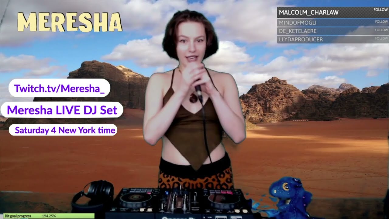 Join my live (free) DJ Set today!