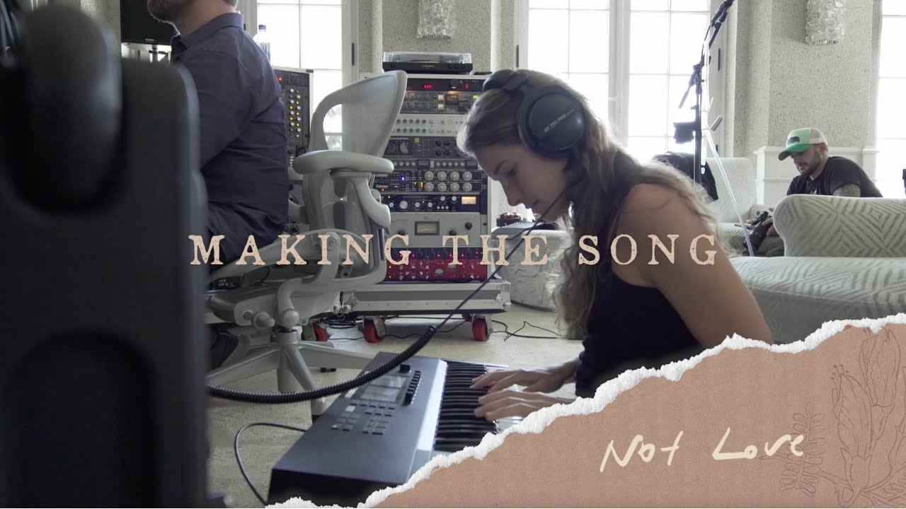 Caroline Jones - Making the Song "Not Love"