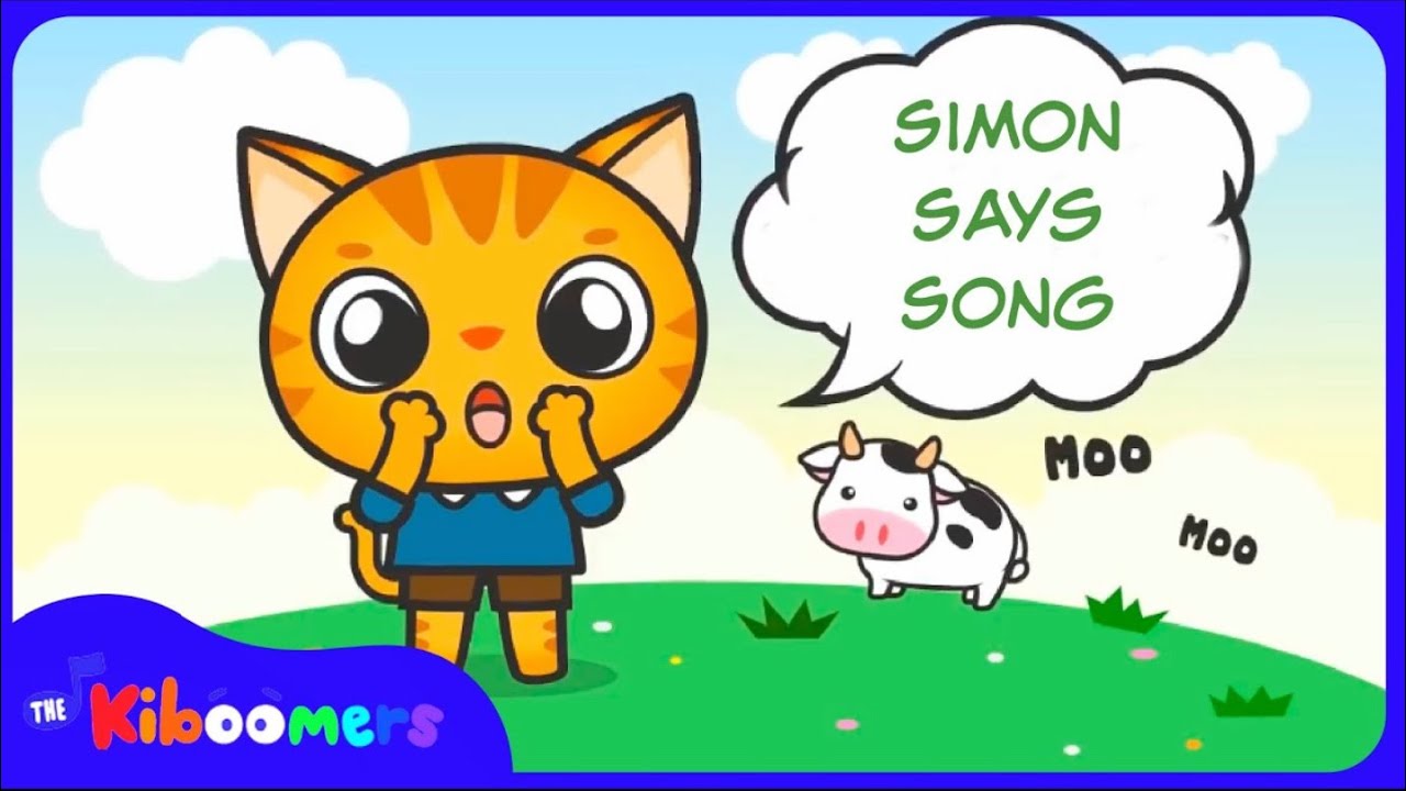 #thekiboomers #shorts - SIMON SAYS SONG | TODDLER DANCE PARTY | ACTION SONGS | SIMON SAYS SONG