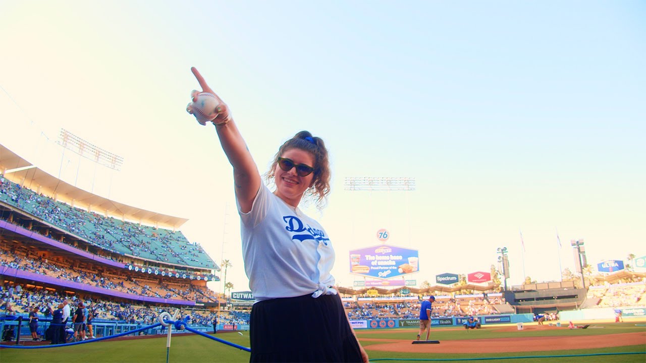 Bethany Cosentino (of Best Coast) Sings The National Anthem - Dodgers Stadium - July 26, 2022