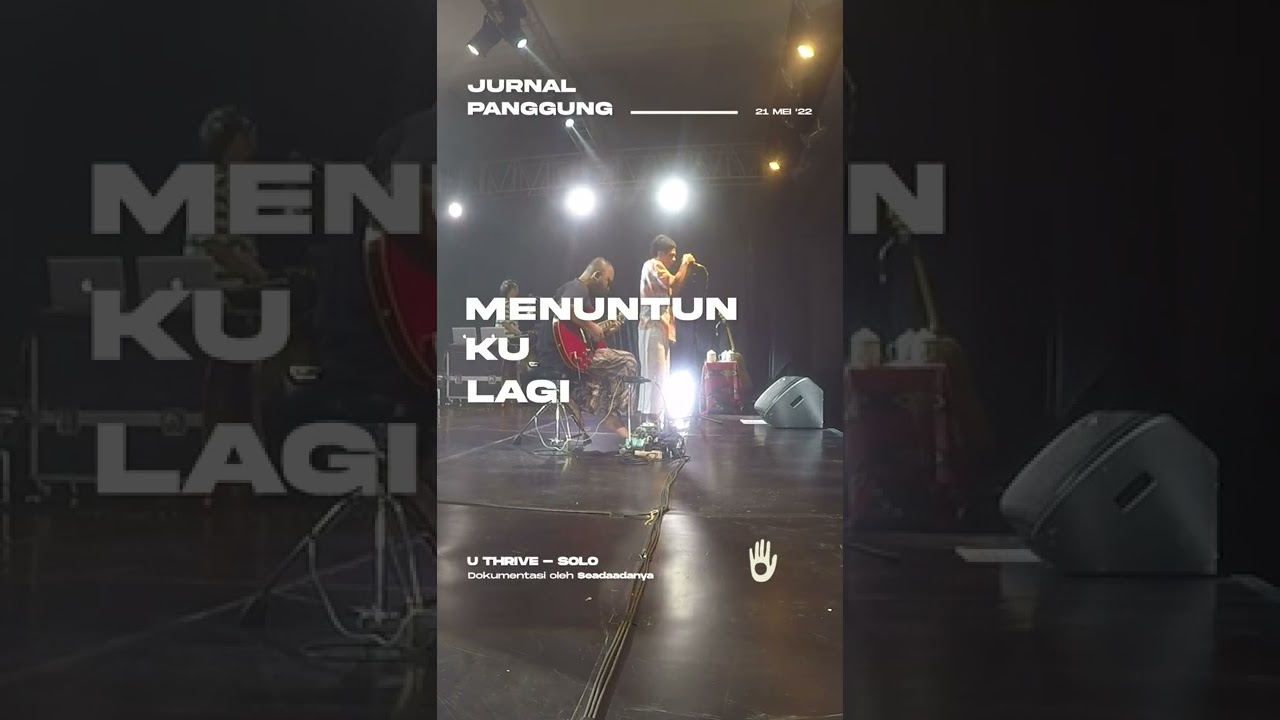 Jurnal Panggung - Kusut (Live UThrive Solo) #shorts