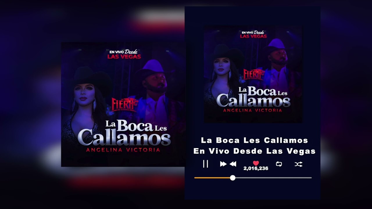 La Fiera De Ojinaga ft Angelina Victoria - La Boca Les Callamos- En Vivo Desde Las Vegas (Audio)