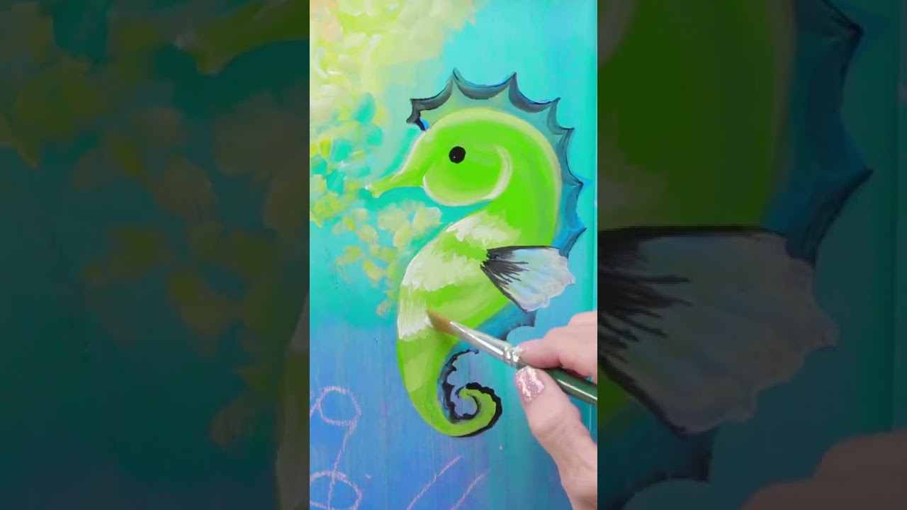 Under the Sea One Stroke Painting with Donna Dewberry