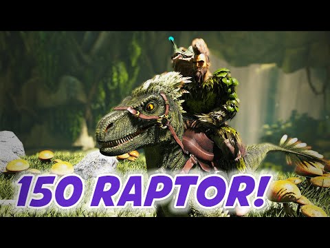 Perfect Early Game Raptor | Soloing The Ark | #ArkSurvivalEvolved #SoloingTheArk | Ep45